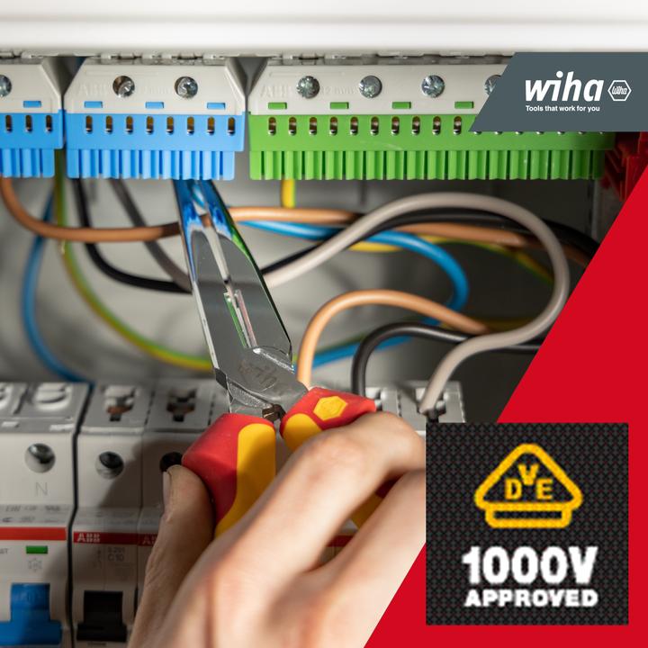 Actual product image Wiha Flachrundzange Professional electric (200 mm)