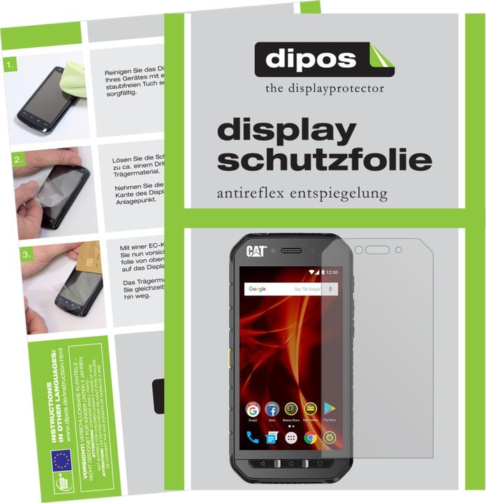 Actual product image Dipos Screen Protector Anti-Glare (2 pcs., CAT S48c)