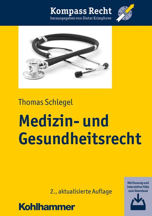Produktbild Medizin- und Gesundheitsrecht (Deutsch, Thomas Schlegel, 2024)