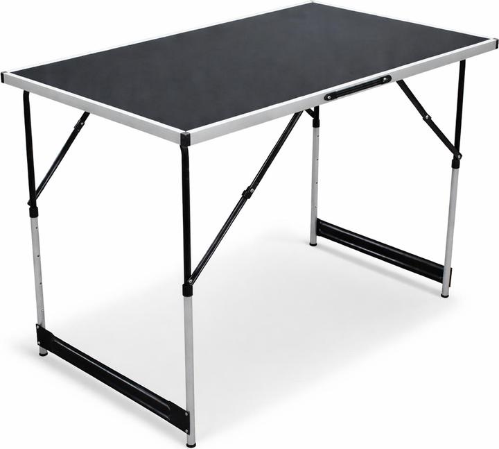 Mojawo XXL Campingtisch Multifunktionstisch klappbar Alu höhenverstellbar