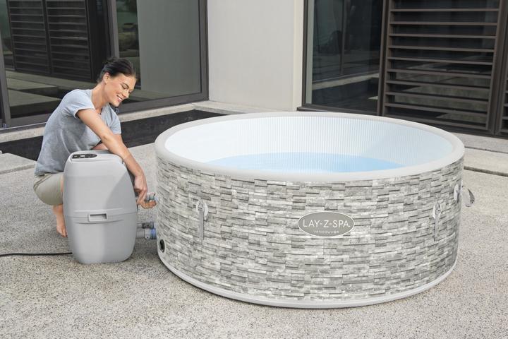Actual product image Bestway Lay-Z-Spa® Vancouver AirJet Plus Hot Tub 5 Persons - 1.55m x 60cm (5 Persons)