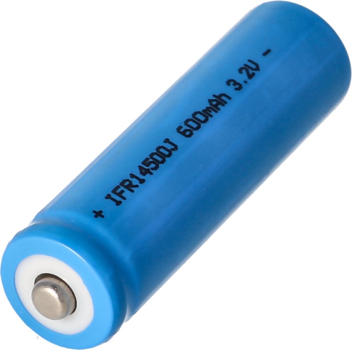 Immagine prodotto Solar Batteria IFR 14500 AA, batteria con testa non protetta (1 pz., AA, 600 mAh)