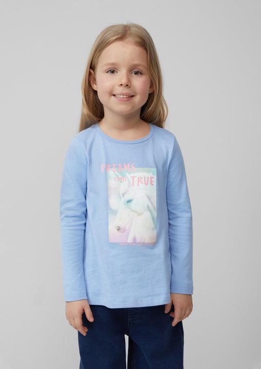 Produktbild S.Oliver T-Shirt Langarmshirt in A-Shape aus Baumwolle (92)