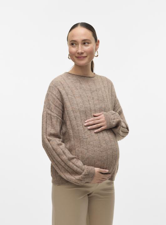 Produktbild Vero Moda Maternity Normal geschnitten Rundhals Pullover Gestricktes Oberteil (L)