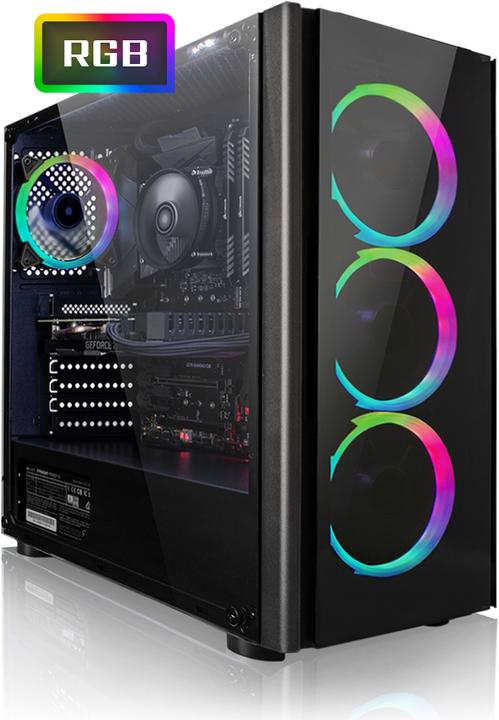 Produktbild Megaport Gaming PC (AMD Ryzen 5 3600, 16 GB, 240 GB, GeForce RTX 2060)