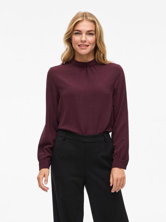 Immagine prodotto Vila Stehkragen Oberteil mit langen Ärmeln (38)