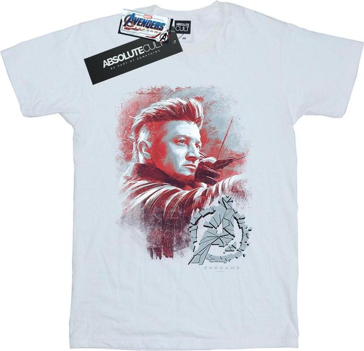 Produktbild Avengers Endgame Hawkeye Gebürstete Baumwolle Boyfriend TShirt (XXL)