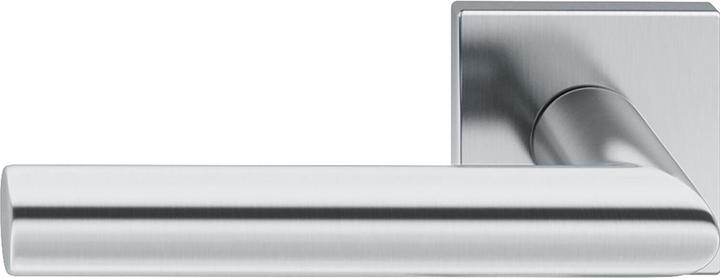 Actual product image FSB Front door half set 70 1076 left, square rose, matt stainless steel (Door set)