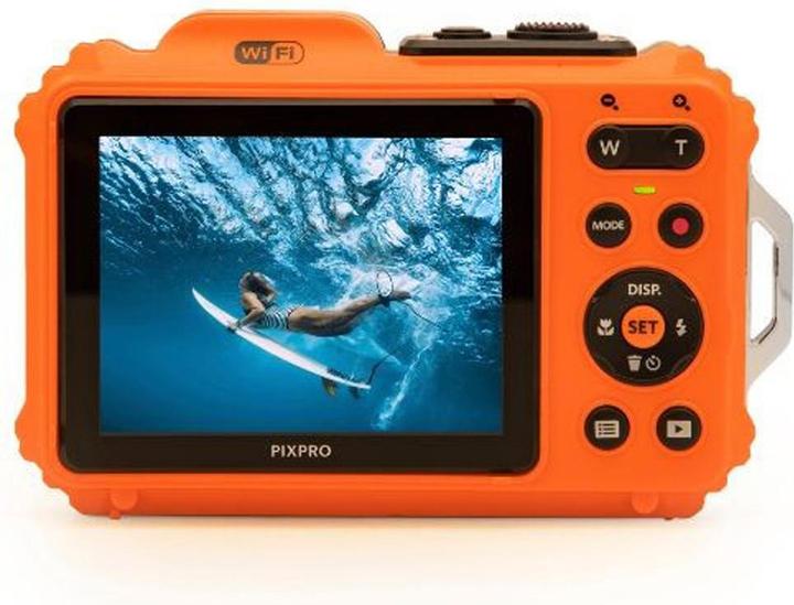 Actual product image Kodak Unterwasserkamera WPZ2, orange 4x opt. Zoom, 15m, 16MP