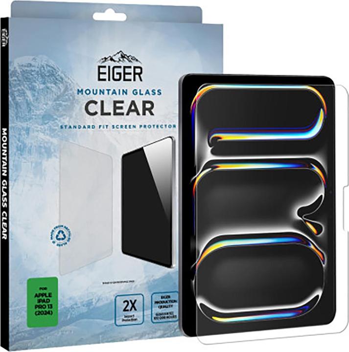 Eiger Mountain Glass Clear (1 Piece, iPad Pro 13 2024 (M4), iPad Air 13 2024 (M2))