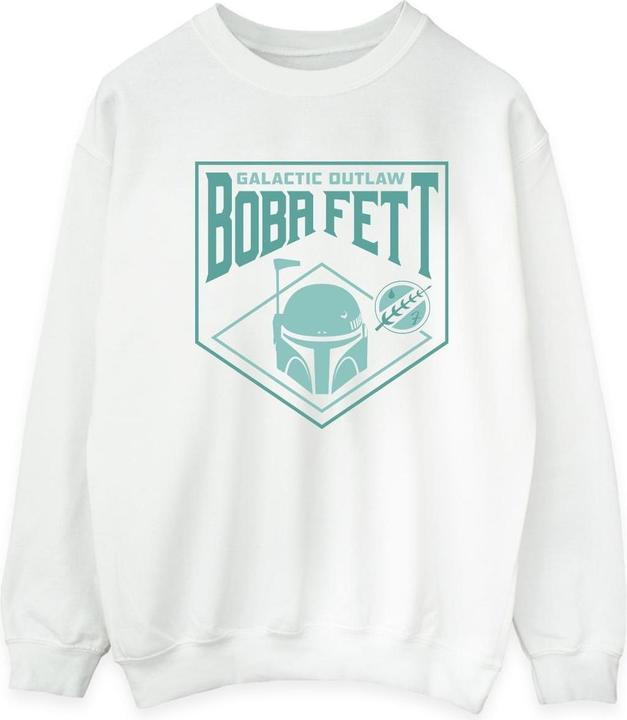 Star Wars The Book Of Boba Fett Galactic Helm Chest Sweatshirt (XL)