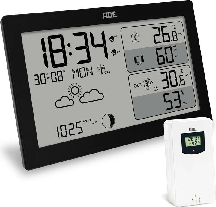 Immagine prodotto ADE Wetterstation mit Funk-Aussensensor