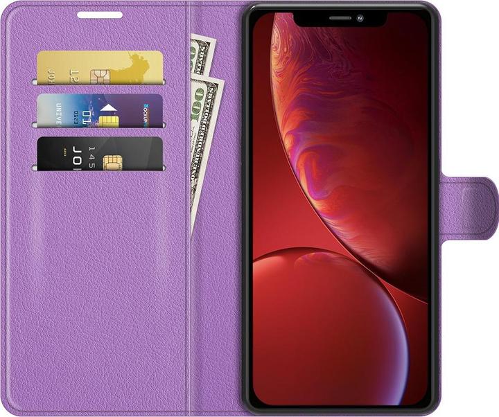 Produktbild Cover-Discount iPhone 13 mini - Leder Etui Hülle violett (Apple iPhone 13 mini)