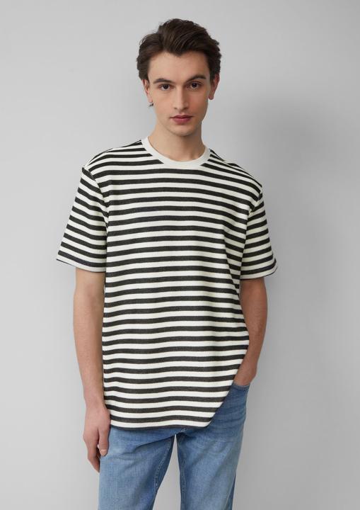 Produktbild S.Oliver T-Shirt Gestreiftes T-Shirt aus Sweat-Material (XXL)