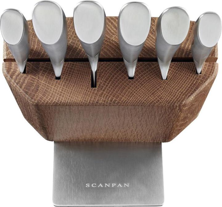 Produktbild Scanpan DECO Messerblock CLASSIC STAHL 7-teilig