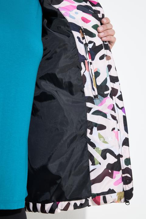 Produktbild Ulla Popken HYPRAR Steppjacke, wasserabweisend, Kapuze, recycelt (62)