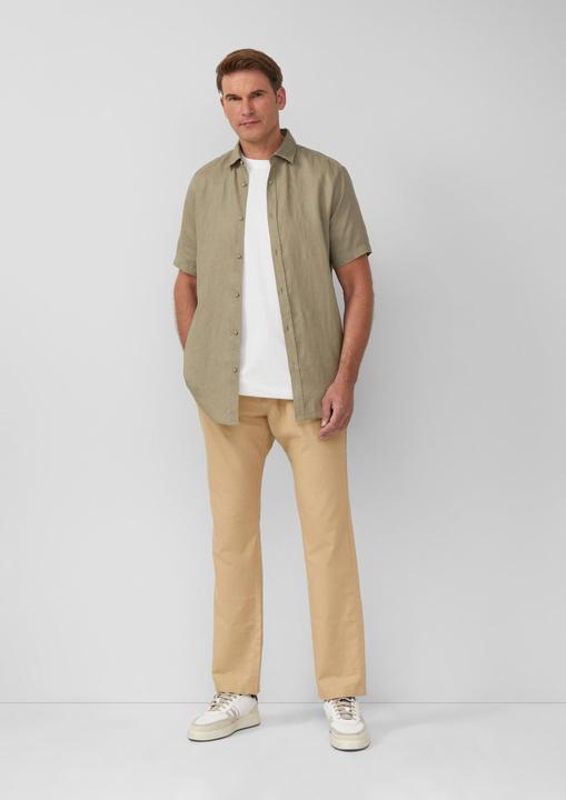 Immagine prodotto S.Oliver Hemd Regular Fit: Leichtes Kurzarmhemd aus 100% Leinen (XXL)