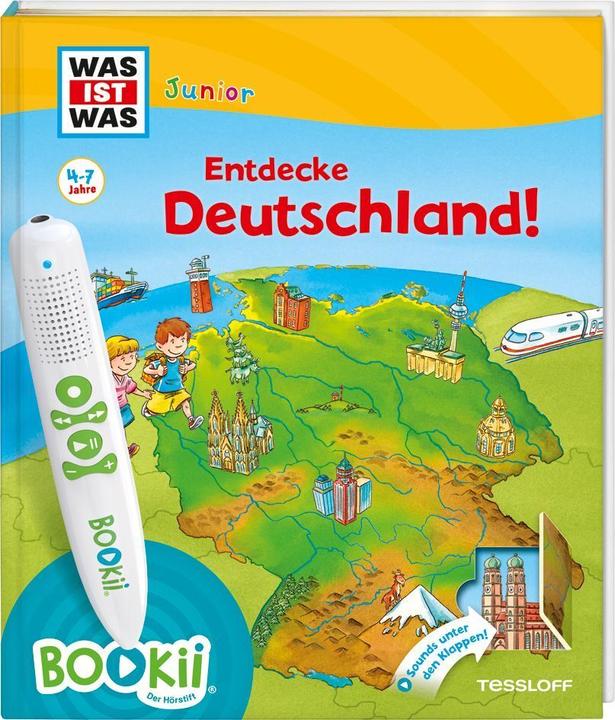 Actual product image Tessloff BOOKii® Starter Set WAS IST WAS Junior Discover Germany! (German)
