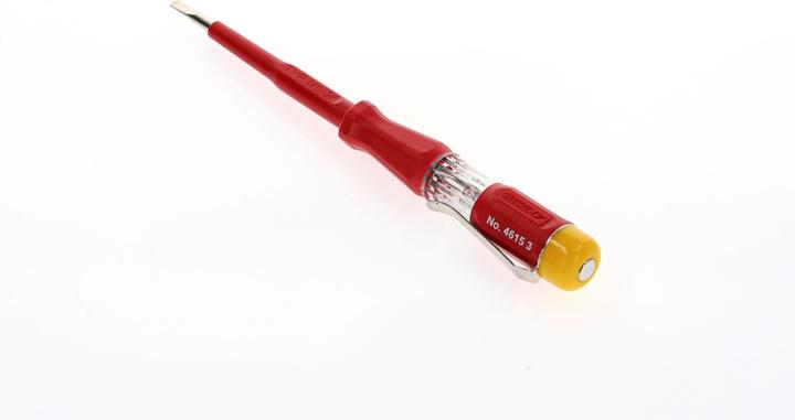 Produktbild Gedore Prüfschraubendreher für 220-250 Volt Wechselspannung, 3,5 mm Klingenbreite (Schlitz)