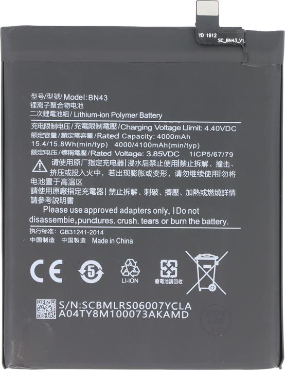 Image du produit AccuCell Akku Xiaomi Redmi Note 4X