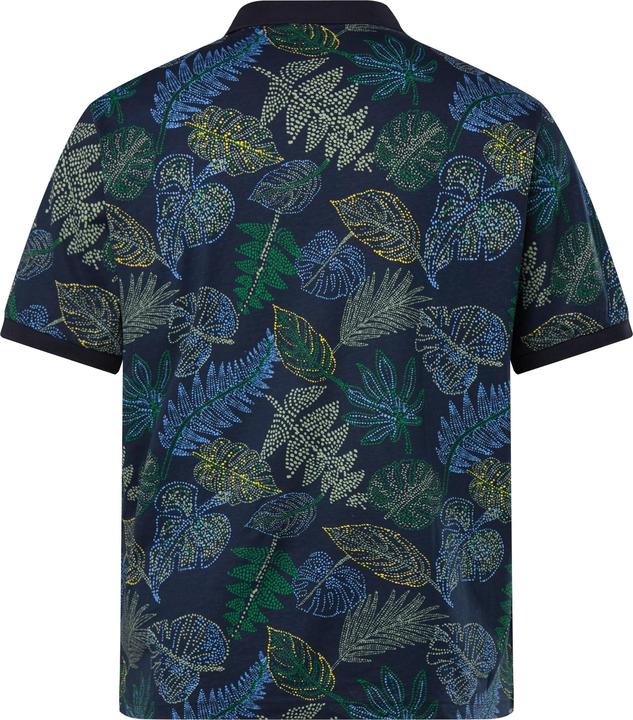 Produktbild JP1880 Poloshirt, Halbarm, Allover-Print, Polokragen (6XL)