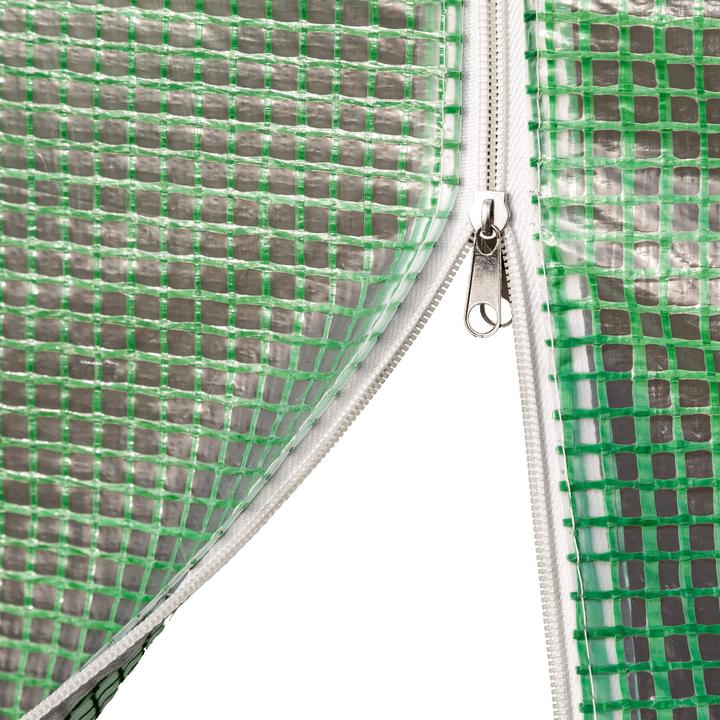 Actual product image tectake Greenhouse foil tunnel