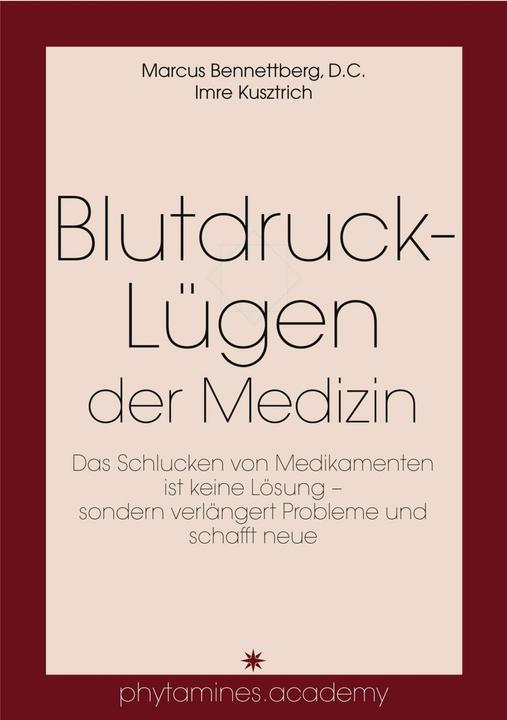 Produktbild ?Blutdruck-Lügen der Medizin (Deutsch, Imre Kusztrich, Marcus Bennettberg, 2016)