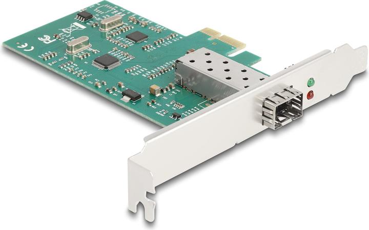 Image du produit Delock Carte PCI Express x1 vers 1 slot SFP 100Base-FX RTL (Mini PCI Express, PCIe)