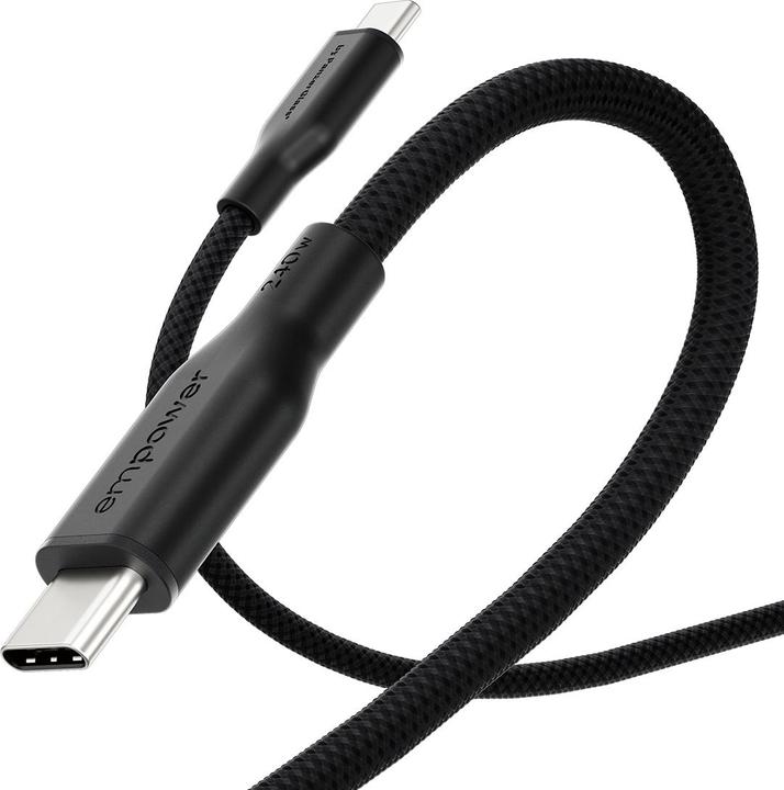 Actual product image PanzerGlass Racing USB-C to USB-C (2 m, USB 2.0, 240 W)