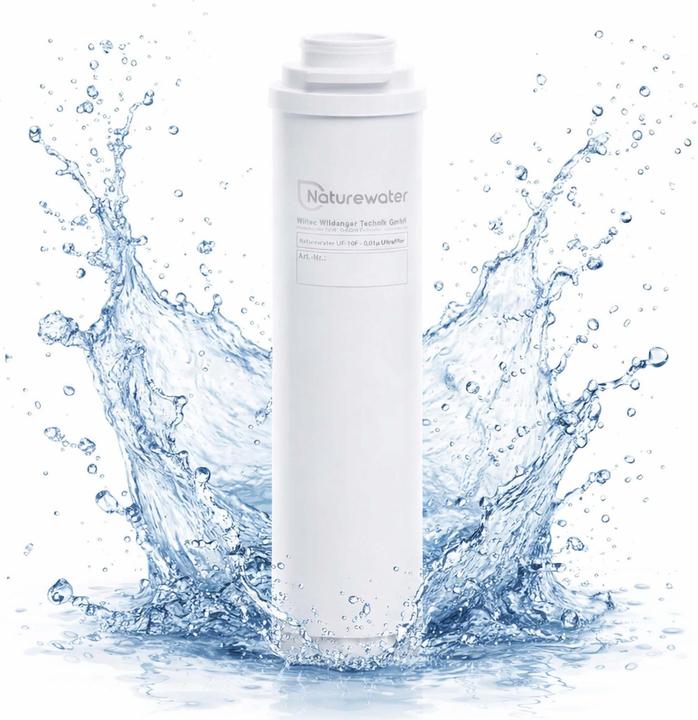 Actual product image Naturewater T-33-10F Inline Active-coal Block Filter for Drinking Water Reverse Osmosis Spare Filter