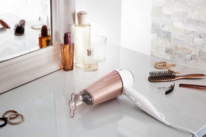 Productafbeelding Philips Haardroger wit/ roségoud
