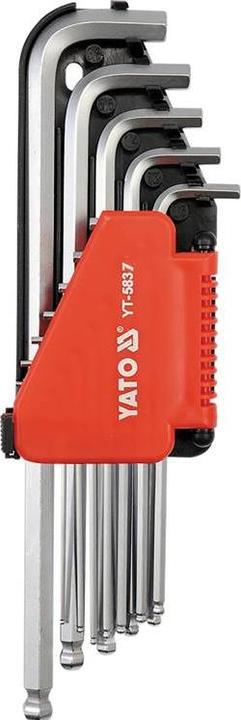 Actual product image Yato Set of hexagon socket spanners type L 1