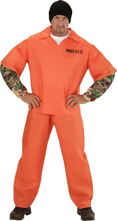 Image du produit Widmann Kostüm Tätowierter Gefangener (M)