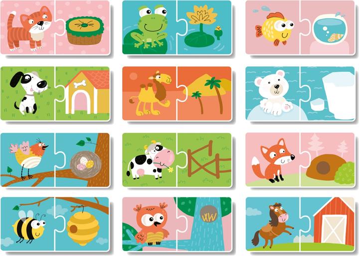 Produktbild Dodo Wo leben die Tiere (2 Teile)