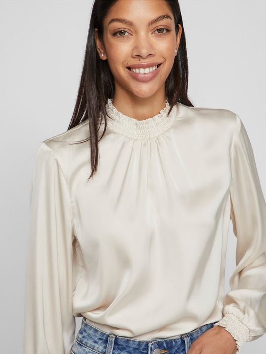Produktbild Vila High Neck Oberteil mit langen Ärmeln (40)
