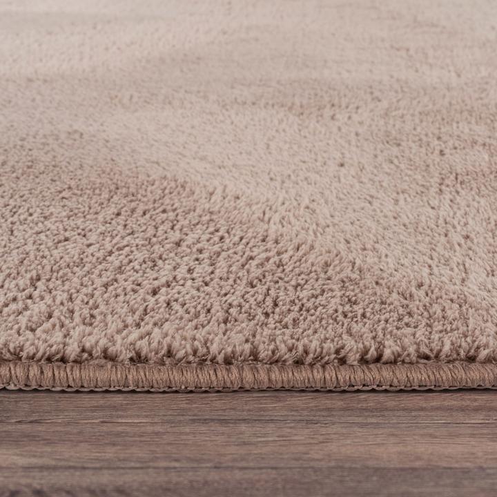 Produktbild TT Home Wohnzimmer Kurzflor Einfarbig Modernes Design Waschbar (220 x 160 cm)
