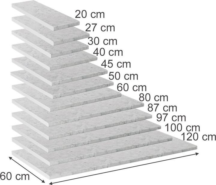 Image du produit Vicco Küchenarbeitsplatte R-Line (40 x 60 cm)