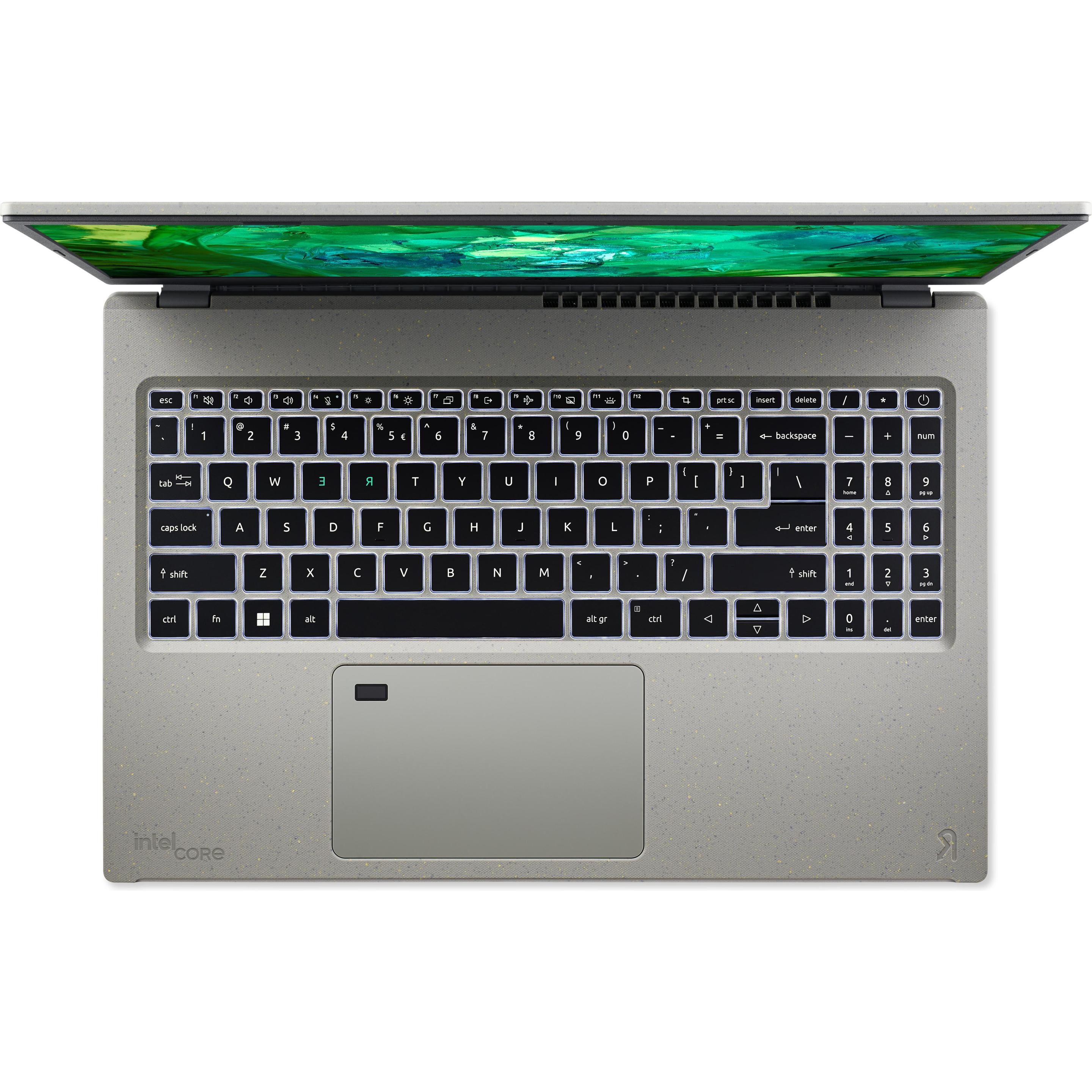 Thumbnail - Acer Aspire Vero (15.60", Intel Core i7-1355U, 16 GB, 1000 GB, DE), Notebook, Grau