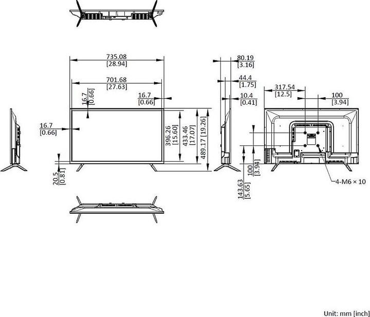 Image du produit Hikvision DS-D5032F3-1P0S Moniteur 81,28cm (32") (1920 x 1080 pixels, 32")