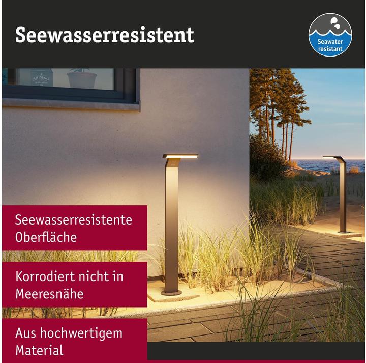 Actual product image Paulmann Outdoor 230V Bollard Light Zerena (1100 lm, IP44)