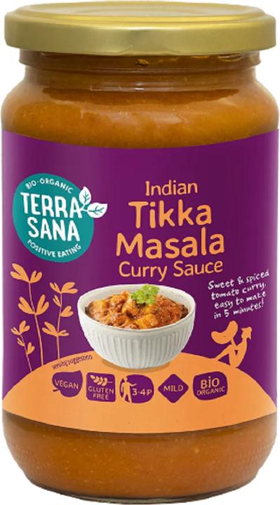 Terra Sana Indische Tikka Masala Currysauce (350 g)