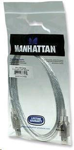 Produktbild Manhattan Hi-Speed USB 2.0 Anschlusskabel, 1x USB A - 1x USB B (1.80 m, USB 2.0)