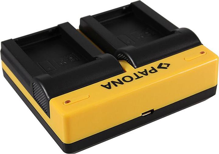 Actual product image Patona Dual charger for Nikon EN-EL24 1 J5 incl. Micro-USB cable