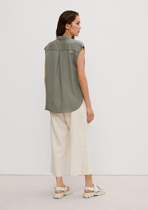Image du produit Comma Bluse Bluse mit überschnittenen Schultern (44)