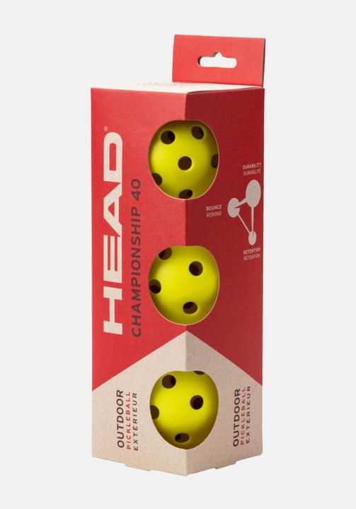 Immagine prodotto Head Campionato di pickleball 40 confezione da 3