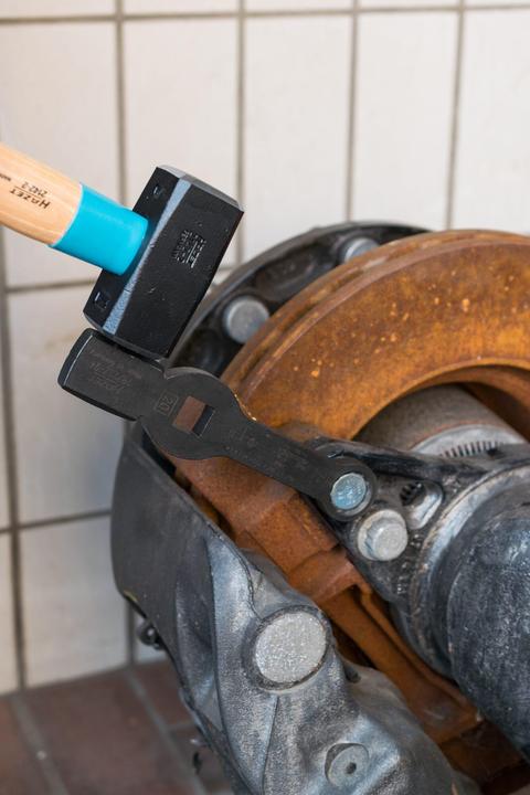 Produktbild HAZET Schlag-Ringschlüssel ∙ Doppelsechskant ∙ mit 2 Schlagflächen 2872SZ-24 ∙ Vierkant20 mm (3/4 Z… (24 mm)