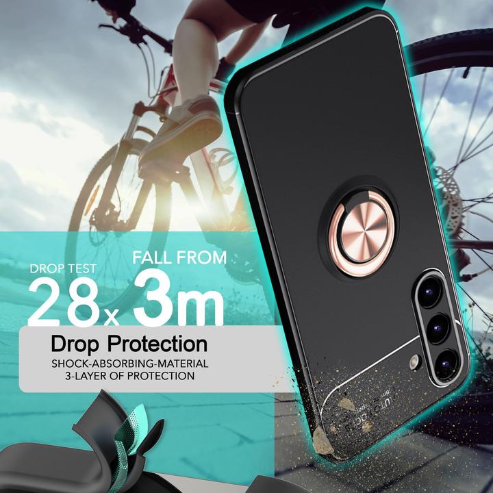 Produktbild Nalia Matte Ring Silikon Hülle (Samsung Galaxy S24)