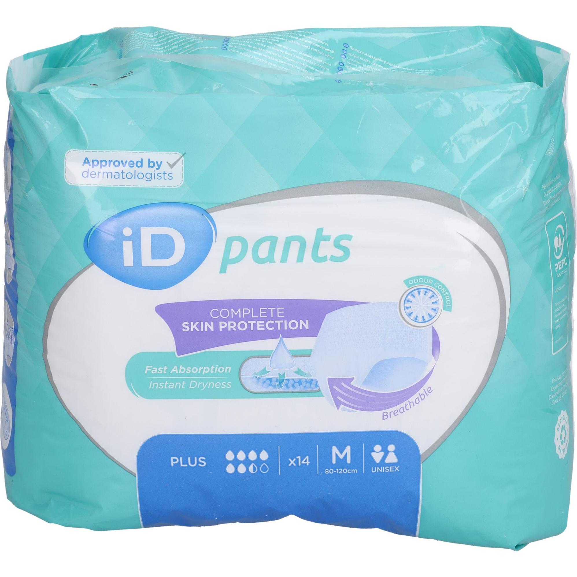 ID, Inkontinenzhygiene, Pants Plus (14 x, M)