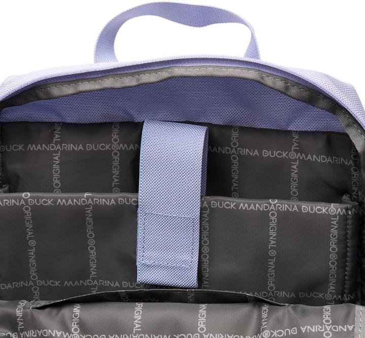 Actual product image Mandarina Duck Lightweight Versatile Backpack with Color-Changing Effect and Tablet Holder