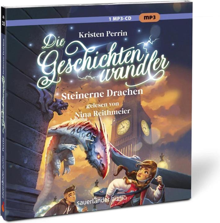Productafbeelding The Story Shifters 02 - Stenen Draken (mp3) (Fabienne Pfeiffer, Kristen Perrin, Nina Reithmeier, Duits)